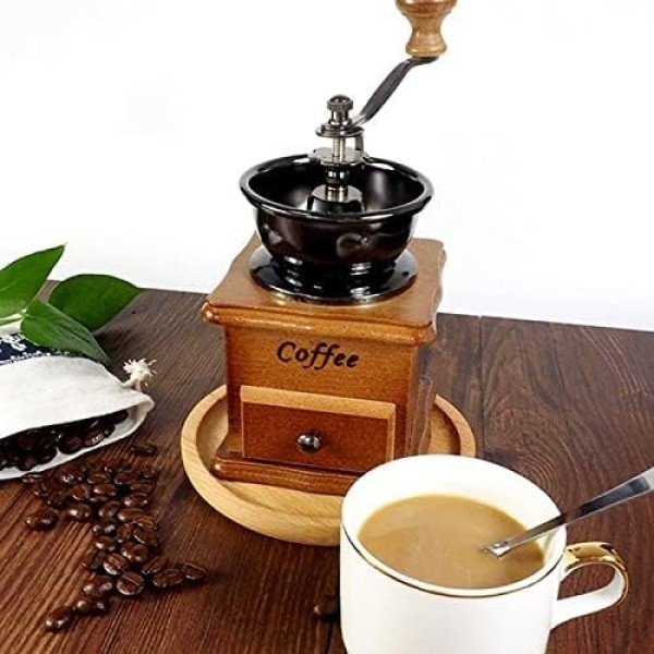 Χειροκίνητος Retro Μύλος Άλεσης Καφέ - Blonde