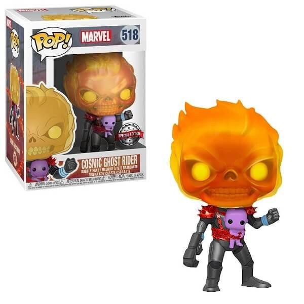 Funko POP Marvel - Cosmic Ghost Rider 518 Bobble-Head Special Edition Exclusive