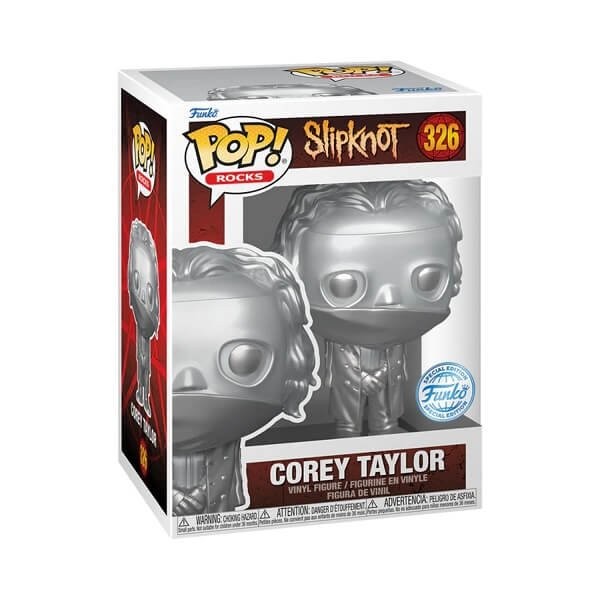 Funko POP Rocks Slipknot - Corey Taylor 326 Vinyl Figure Special Edition Exclusive
