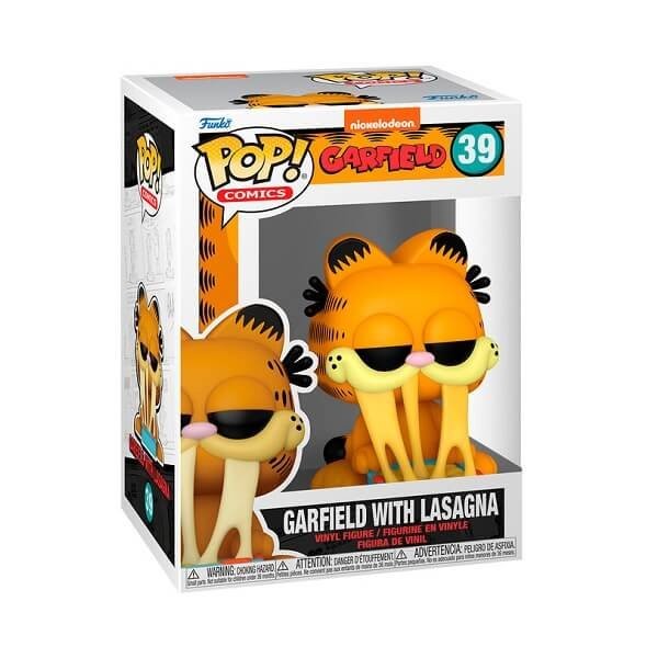 Funko POP Comics Garfield - Garfield with Lasagna 39 Vinyl Figure