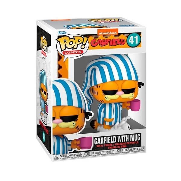 Funko POP Comics Garfield - Garfield with Mug 41 Vinyl Figure