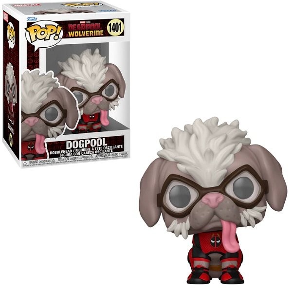 Funko POP Marvel Studios Deadpool & Wolverine - Dogpool 1401 Bobble-Head