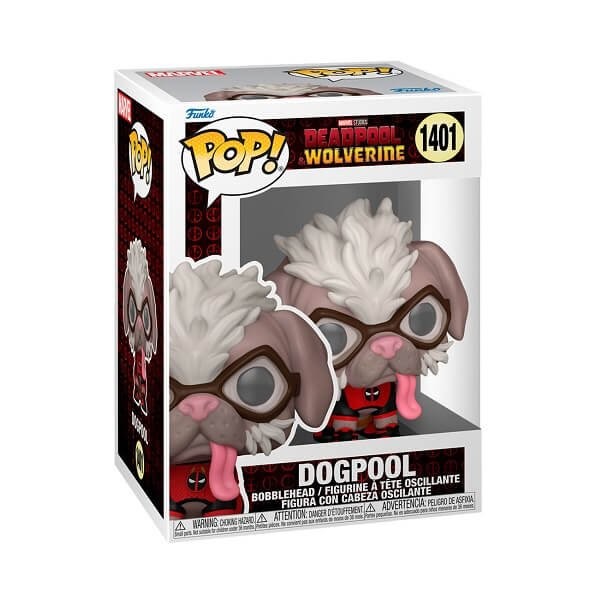 Funko POP Marvel Studios Deadpool & Wolverine - Dogpool 1401 Bobble-Head