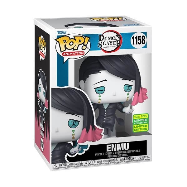 Funko POP Animation Demon Slayer - Enmu 1158 Vinyl Figure 2022 Summer Convention Exclusive