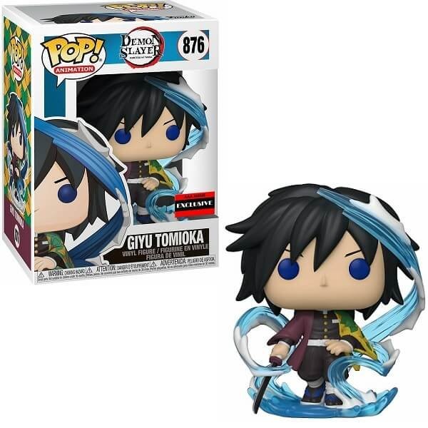 Funko POP Animation Demon Slayer - Giyu Tomioka 876 Vinyl Figure AAA Anime Exclusive