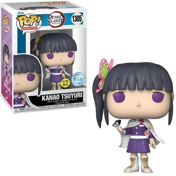 Funko POP Animation Demon Slayer - Kanao Tsuyuri GitD 1305 Vinyl Figure Special Edition Exclusive