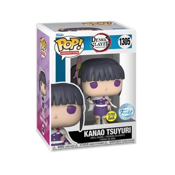 Funko POP Animation Demon Slayer - Kanao Tsuyuri GitD 1305 Vinyl Figure Special Edition Exclusive