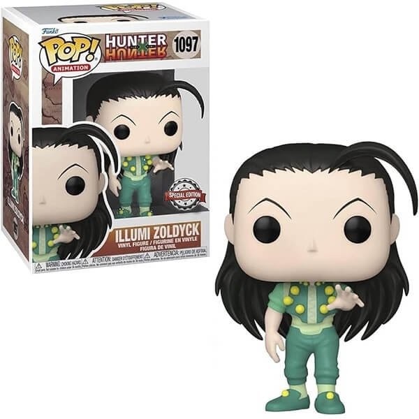 Funko POP Animation Hunter X Hunter - Illumi Zoldyck 1097 Vinyl Figure Special Edition Exclusive