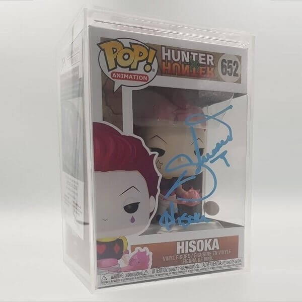 Funko POP Animation Hunter X Hunter - Hisoka 652 Vinyl Figure (Signed by Keith Silverstein)