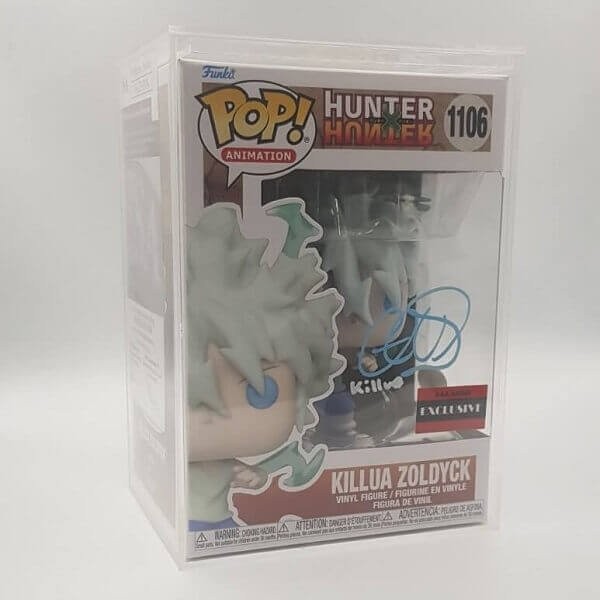 Funko POP Animation Hunter X Hunter - Killua Zoldyck 1106 Vinyl Figure AAA Anime Exclusive (Signed by Cristina Vee) 