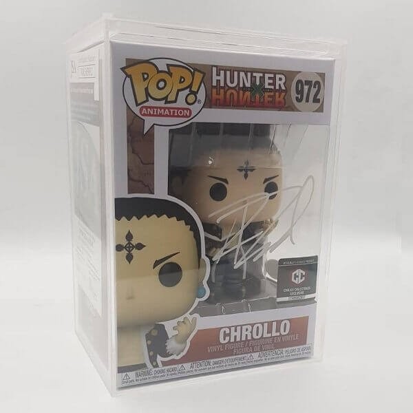 Funko POP Animation Hunter X Hunter - Chrollo 972 Vinyl Figure CC Exclusive (Signed by Robbie Daymond)