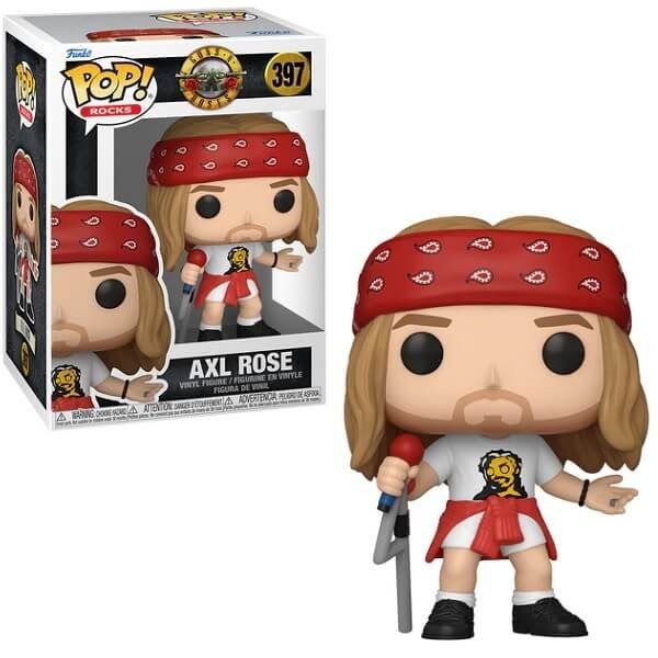 Funko POP Rocks Guns 'N' Roses - Axl Rose 397 Vinyl Figure