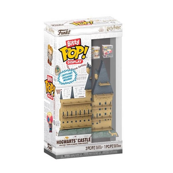 Funko Bitty POP! Display Harry Potter - Horwarts Castle Display Shelf με Δύο Exclusive Bitty POP Vinyl Figures
