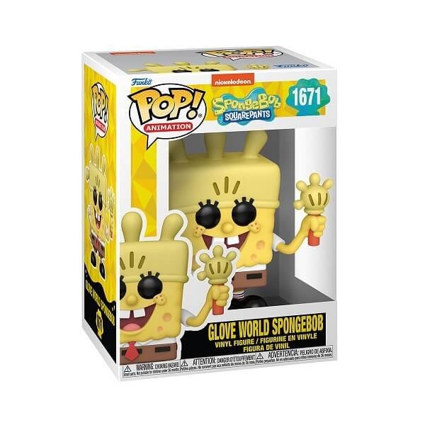 Funko POP Animation Spongebob Squarepants - Glove World SpongeBob 1671 Vinyl Figure