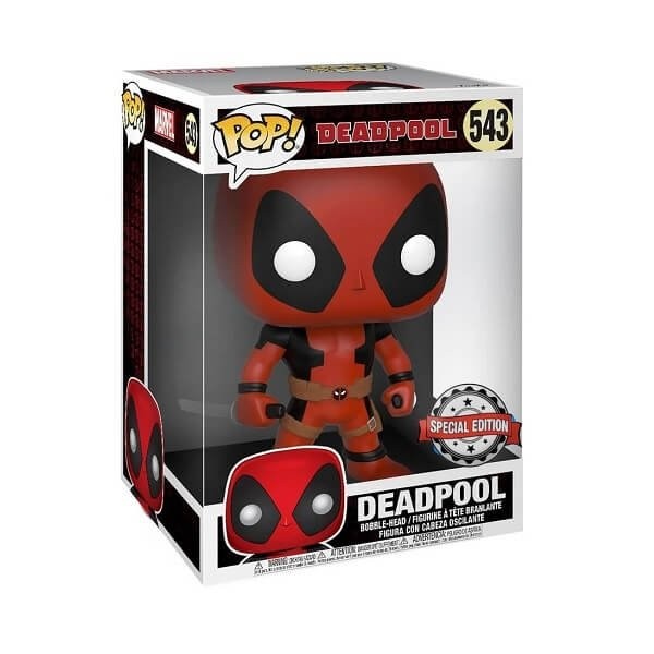 Funko POP Marvel Deadpool - Deadpool Jumbo 10" 543 Bobble-Head Special Edition Exclusive