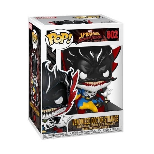 Funko POP Marvel's Spider-Man Maximum Venom - Venomized Doctor Strange 602 Bobble-Head