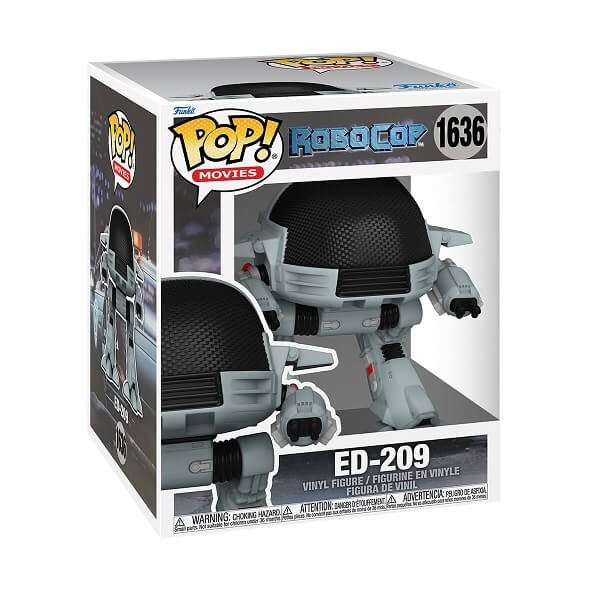 Funko POP Movies RoboCop - ED-209 1636 Super-sized 6" Vinyl Figure