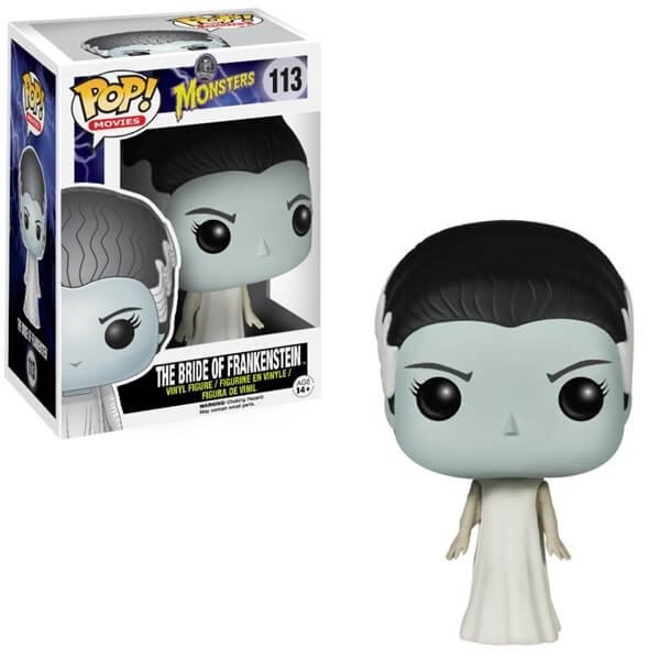 Funko POP Movies Universal Studios Monsters - The Bride of Frankenstein 113 Vinyl Figure
