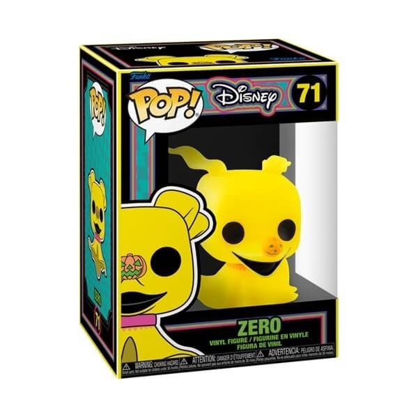 Funko POP Disney Nightmare Before Christmas - Zero (Black Light) 71 Vinyl Figure