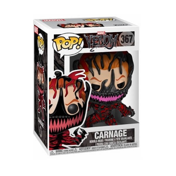Funko POP Marvel Venom - Carnage 367 Bobble-Head