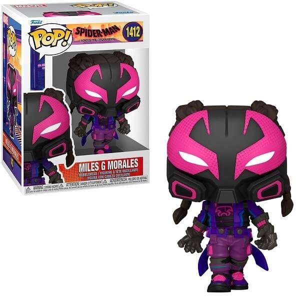 Funko POP Marvel Spider-Man Across the Spider-Verse - Miles G Morales 1412 Bobble-Head