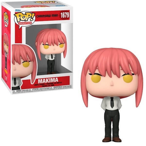 Funko POP Animation Chainsaw Man - Makima 1679 Vinyl Figure