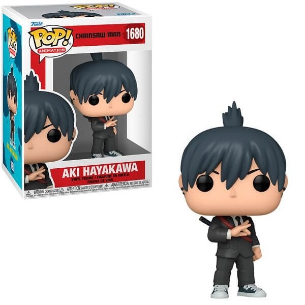 Funko POP Animation Chainsaw Man - Aki Hayakawa 1680 Vinyl Figure