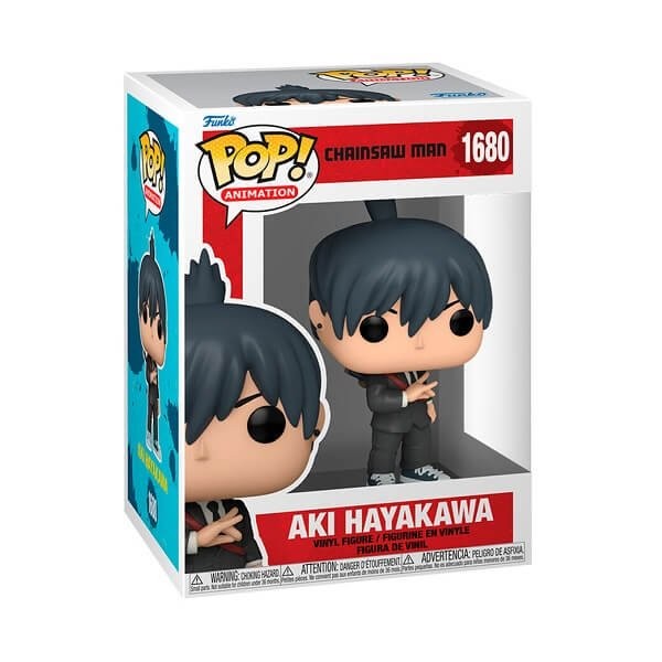 Funko POP Animation Chainsaw Man - Aki Hayakawa 1680 Vinyl Figure