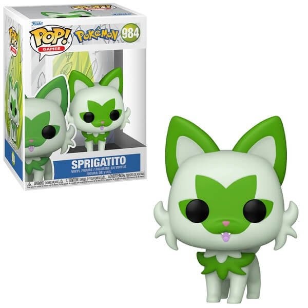 Funko POP Games Pokemon - Sprigatito 984 Vinyl Figure