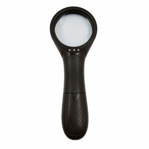 Μεγεθυντικός Φακός Χειρός 75mm x2.5 με Ισχυρό Led Φωτισμό