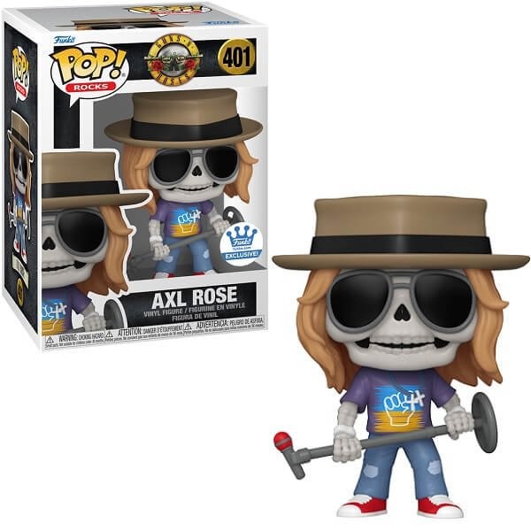 Funko POP Rocks Guns 'N' Roses - Axl Rose 401 Vinyl Figure Funko Shop Exclusive