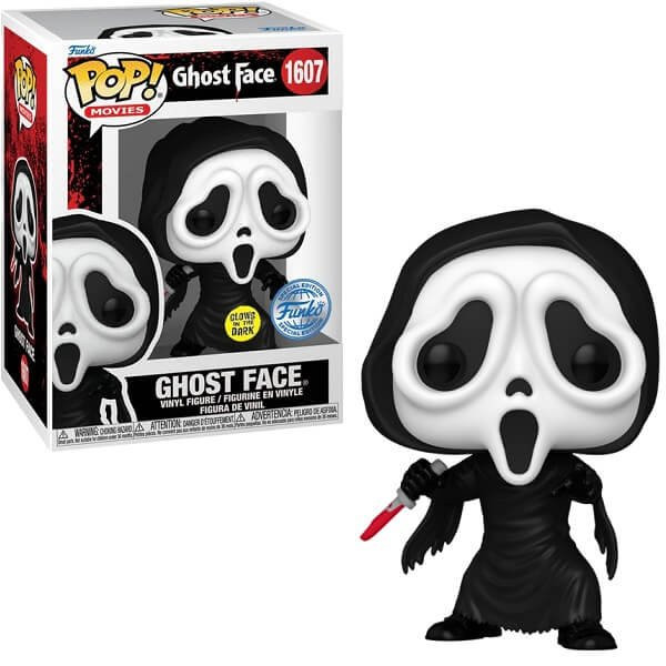 Funko POP Movies Ghost Face - Ghost Face GitD 1607 Vinyl Figure Special Edition Exclusive