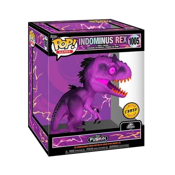 Funko POP Games Funko Fusion - Indominus Rex (Jurassic World) Chase 1005 Super-sized 6" Vinyl Figure