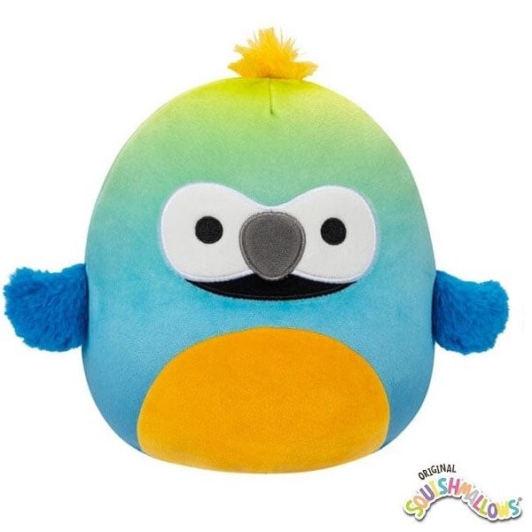 Jazwares Λούτρινο Flip-a-Mallow by Squishmallows Danny the Dinosaur & Baptise the Macaw 13εκ.