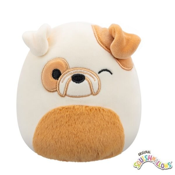 Jazwares Λούτρινο Flip-a-Mallow by Squishmallows Geraldine the Scottish Fold & Brock the Bulldog 13εκ.