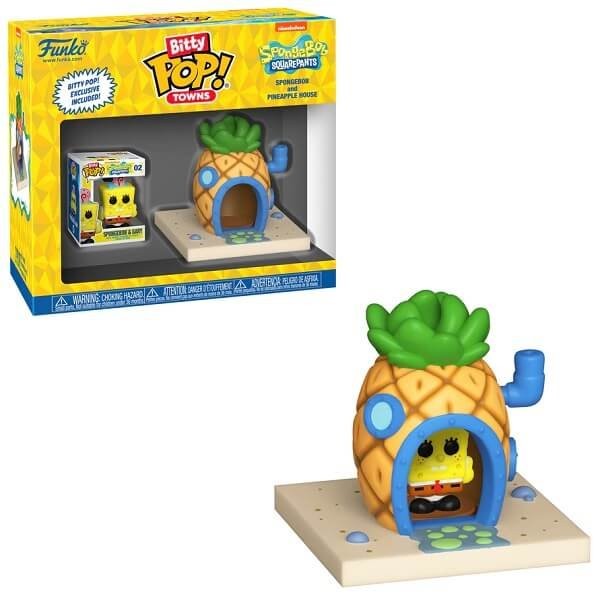 Funko Bitty POP Towns SpongeBob SquarePants - SpongeBob and Pineapple House Vinyl Figure