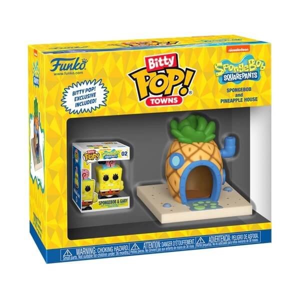 Funko Bitty POP Towns SpongeBob SquarePants - SpongeBob and Pineapple House Vinyl Figure