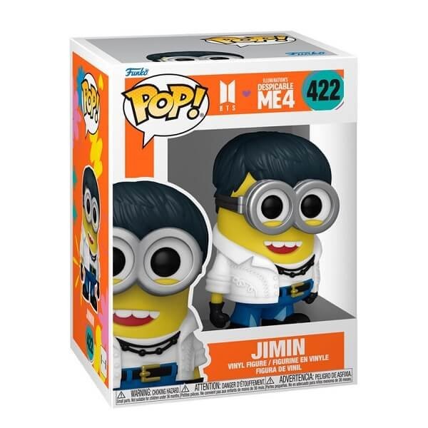 Funko POP BTS x Despicable Me 4 - Jimin 422 Vinyl Figure