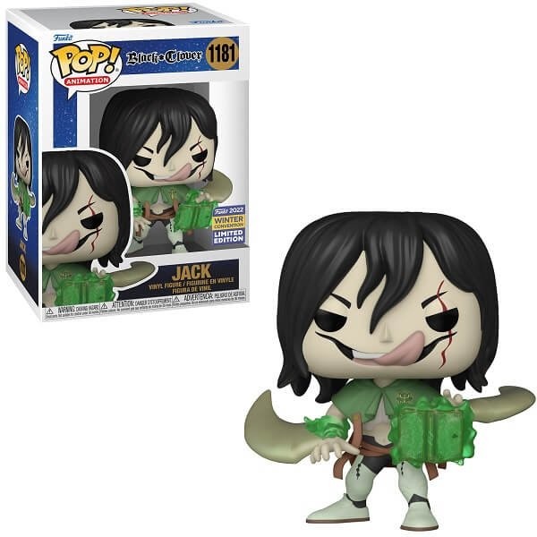 Funko POP Animation Black Clover - Jack 1181 Vinyl Figure 2022 Winter Convention Exclusive