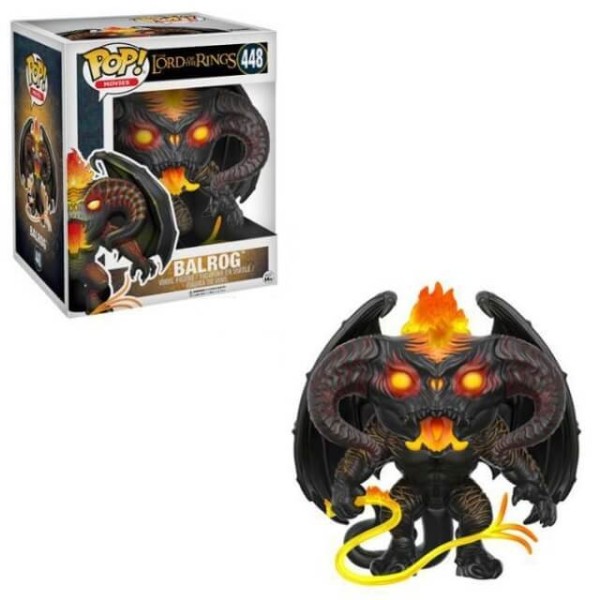 Funko POP Movies The Lord of the Rings - Balrog 448 Super-sized 6" Vinyl Figure