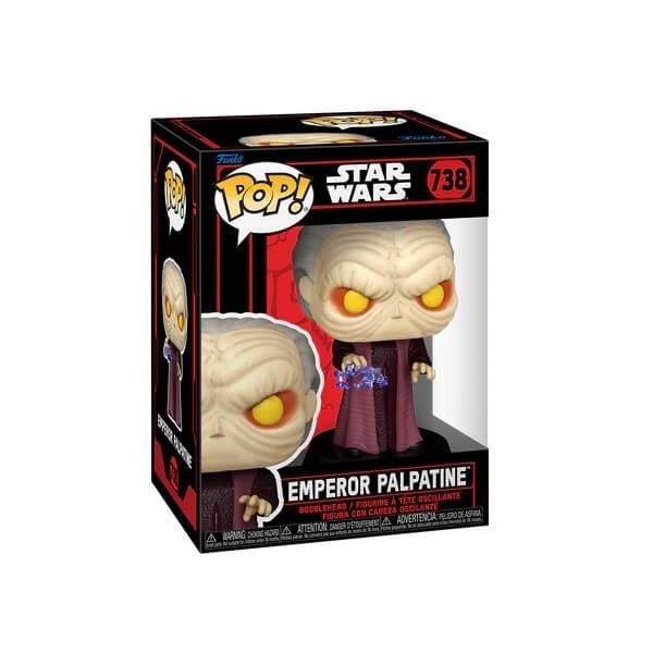 Funko POP Movies Star Wars - Emperor Palpatine 738 Bobble-Head