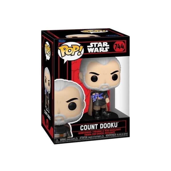 Funko POP Movies Star Wars - Count Dooku 744 Bobble-Head