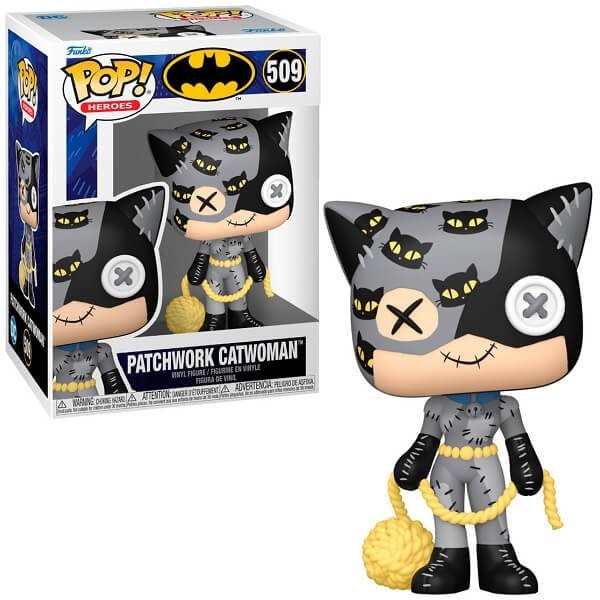Funko POP Heroes Batman - Patchwork Catwoman 509 Vinyl Figure