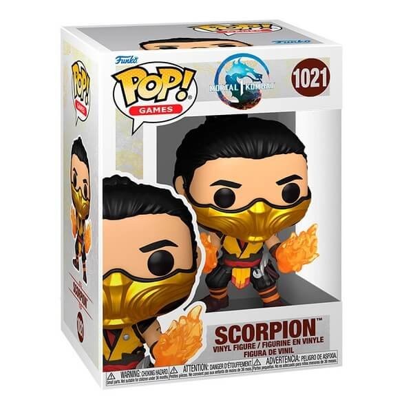 Funko POP Games Mortal Kombat 1 - Scorpion 1021 Vinyl Figure
