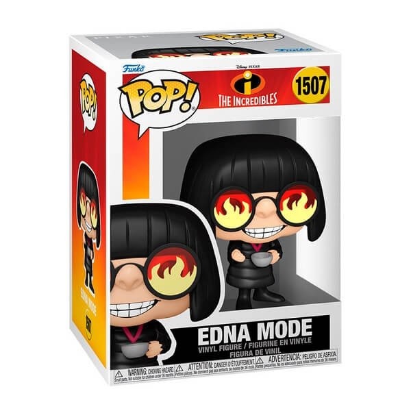 Funko POP Disney The Incredibles - Edna Mode 1507 Vinyl Figure