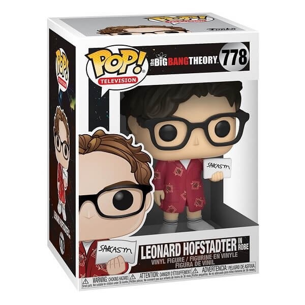 Funko POP Television The Big Bang Theory - Leonard Hofstadter in Robe 778 Vinyl Figure