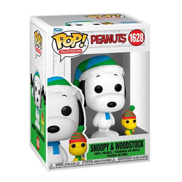 Funko POP Television Peanuts - Snoopy & Woodstock 1628 Vinyl Figure