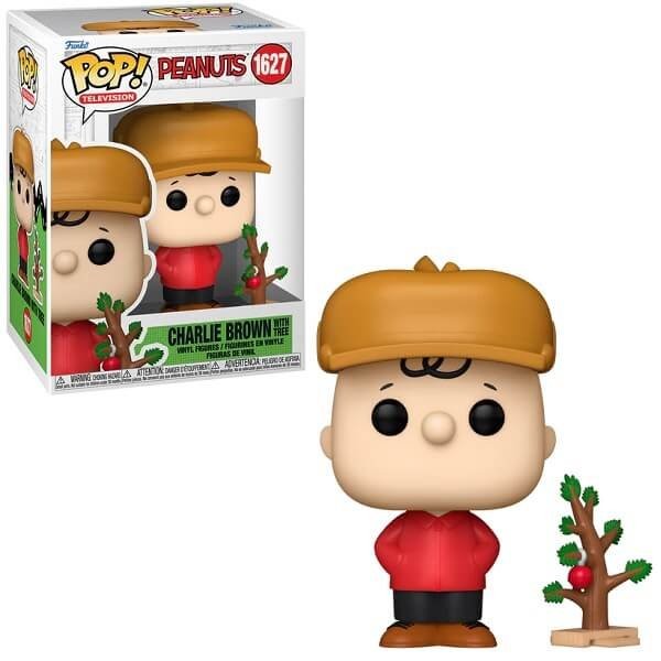 Funko POP Television Peanuts - Charlie Brown with Tree 1627 Vinyl Figure 
