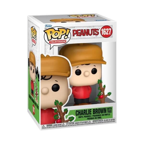 Funko POP Television Peanuts - Charlie Brown with Tree 1627 Vinyl Figure 