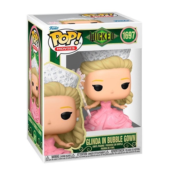 Funko POP Movies Wicked - Glinda in Bubble Gown 1697 Vinyl Figure